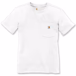 Carhartt Workwear Pocket Maglietta donna, bianco, dimensione L per donne