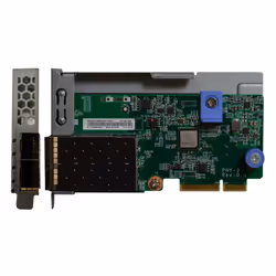 Lenovo 7ZT7A00546, Interno, Cablato, PCI Express, Fibra, 10000 Mbit/s, Verde, Metallico