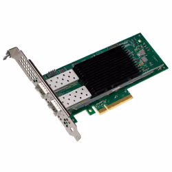 Lenovo 4XC7A08295, Interno, Cablato, PCI Express, Fibra, 25000 Mbit/s, Nero, Verde, Acciaio inox