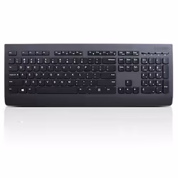 Lenovo 4X30H56873, Full-size (100%), Wireless, RF Wireless, QWERTY, Nero