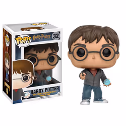 FUNKO POP! Movies: Harry Potter - Harry Potter With Prophecy, Personaggio da collezione, Film e serie TV