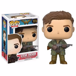 FUNKO Figure POP! DC Comics Steve Trevor, Personaggio da collezione, Film e serie TV