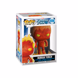 FUNKO POP Marvel: Fantastic Four - Human Torch - Vista aggiuntiva 2