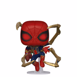 FUNKO POP Marvel: Endgame- Iron Spider w/Nano Gauntlet, Personaggio da collezione, Film e serie TV