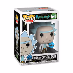 FUNKO Pop! Animation: Rick and Morty - Rick with Crystal Skull