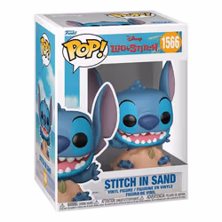 FUNKO POP! Stitch in Sand, Personaggio d'azione da collezione, Cartoni animati
