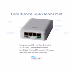 Cisco CBW145AC-E punto accesso WLAN 867 Mbit/s Grigio Supporto Power over Ethernet (PoE) - Vista aggiuntiva 4
