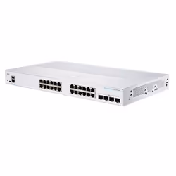 Cisco CBS350-24T-4G-EU, Gestito, L2/L3, Gigabit Ethernet (10/100/1000), Montaggio rack
