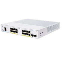 Cisco CBS350-16P-E-2G-EU switch di rete Gestito L2/L3 Gigabit Ethernet (10/100/1000) Argento