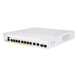 Cisco CBS250-8FP-E-2G-EU switch di rete Gestito L2/L3 Gigabit Ethernet (10/100/1000) Argento