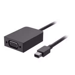 Microsoft Mini DisplayPort/VGA, Mini DisplayPort, VGA (D-Sub), Maschio, Femmina, Nero, 1 pz