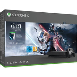 Microsoft Xbox One X 1TB Black + Star Wars Jedi : Fallen Order