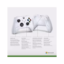 Microsoft Xbox Wireless Controller White Bianco Bluetooth/USB Gamepad Analogico/Digitale Xbox Series S, Xbox Series X, Xbox One, Xbox One S, Xbox One X - Vista aggiuntiva 5