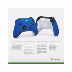 Microsoft Xbox Wireless Controller Blu, Bianco Bluetooth/USB Gamepad Analogico/Digitale Android, PC, Xbox One, Xbox One S, Xbox One X, Xbox Series S, Xbox Series X, iOS - Vista aggiuntiva 7