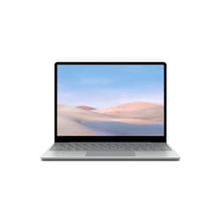 Microsoft Surface Laptop Go Intel® Core™ i5 i5-1035G1 Computer portatile 31,6 cm (12.4") Touch screen 4 GB LPDDR4x-SDRAM 64 GB SSD Wi-Fi 6 (802.11ax) Windows 10 Pro Platino