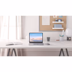 Microsoft Surface Laptop Go Intel® Core™ i5 i5-1035G1 Computer portatile 31,6 cm (12.4") Touch screen 4 GB LPDDR4x-SDRAM 64 GB SSD Wi-Fi 6 (802.11ax) Windows 10 Pro Platino - Vista aggiuntiva 8