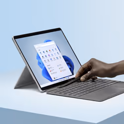 Microsoft Surface Pro Signature Keyboard with Slim Pen 2 AZERTY Belga Microsoft Cover port Platino