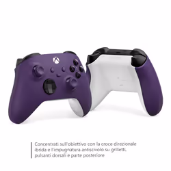 Microsoft Controller Wireless per Xbox - Astral Purple per Xbox Series X|S, Xbox One e dispositivi Windows - Vista aggiuntiva 4
