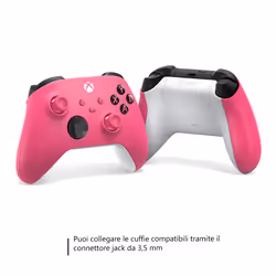 Microsoft Controller Wireless per Xbox - Deep Pink per Xbox Series X|S, Xbox One e dispositivi Windows - Vista aggiuntiva 6