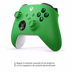 Microsoft Controller Wireless per Xbox - Velocity Green - Vista aggiuntiva 4