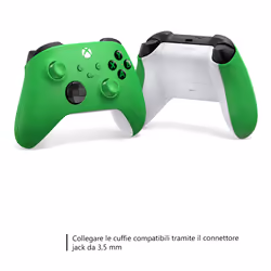 Microsoft Controller Wireless per Xbox - Velocity Green - Vista aggiuntiva 6