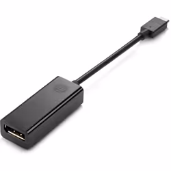HP Adattatore da USB-C a DP, 0,094 m, USB tipo-C, DisplayPort, Maschio, Femmina, Dritto
