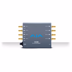 AJA 12GM, Grigio, 4096 x 2160 Pixel, SDI, HD-SDI, 5 - 20 V