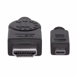 Manhattan 324427 cavo HDMI 2 m HDMI tipo A (Standard) HDMI tipo D (Micro) Nero