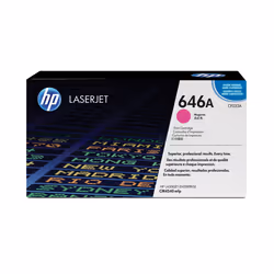 HP Cartuccia Toner originale magenta LaserJet 646A, 12500 pagine, Magenta, 1 pz