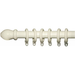 Bastone scorritenda bianco D.35 CM.160 BN160-S
