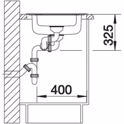 BLANCO Tipo 6 SB Rettangolare Acciaio inox - Vista aggiuntiva 4