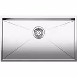 BLANCO ZEROX 700-U, Lavello montato su piano, Rettangolare, Acciaio inox, Acciaio inox, 1 ciotole, Rettangolare