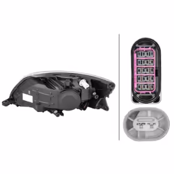 Fanali HELLA 1ED010 417-341, destro - Vista aggiuntiva 4
