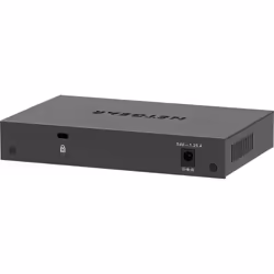 NETGEAR 5-Port Gigabit Ethernet PoE+ Plus Switch (GS305EP) Gestito L2/L3 Gigabit Ethernet (10/100/1000) Supporto Power over Ethernet (PoE) Nero - Vista aggiuntiva 4