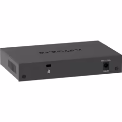 NETGEAR 5-Port Gigabit Ethernet High-Power PoE+ Plus Switch (GS305EPP) Gestito L2/L3 Gigabit Ethernet (10/100/1000) Supporto Power over Ethernet (PoE) Nero - Vista aggiuntiva 6
