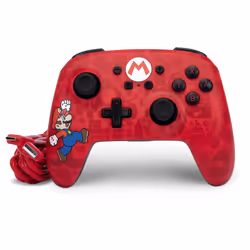 PowerA Controller Senza Fili avanzato per Nintendo Switch - Here We Go Mario - Vista aggiuntiva 8