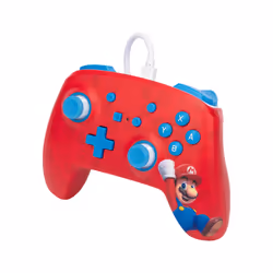 PowerA Controller cablato avanzato per Nintendo - Woo-hoo! Mario - Vista aggiuntiva 4