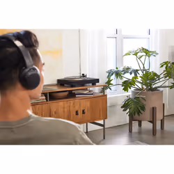 JBL Spinner BT Giradischi con trasmissione a cinghia Nero, Oro - Vista aggiuntiva 6