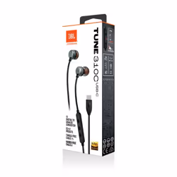 JBL Tune 310C Auricolare Cablato In-ear Musica e Chiamate USB tipo-C Nero - Vista aggiuntiva 8