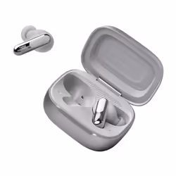 JBL Live Beam 3 Auricolare Wireless In-ear Chiamate/Musica/Sport/Tutti i giorni Bluetooth Argento - Vista aggiuntiva 6