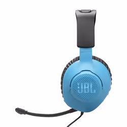 JBL Quantum 100N Auricolare Cablato A Padiglione Gaming Blu, Rosso - Vista aggiuntiva 4