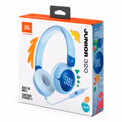 JBL Junior 320 Auricolare Cablato A Padiglione Musica e Chiamate Blu - Vista aggiuntiva 8