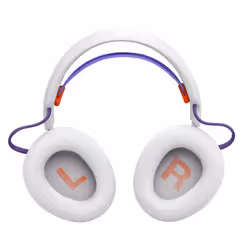 JBL Quantum 650 Auricolare Wireless A Padiglione Gaming USB tipo-C Bluetooth Viola, Bianco - Vista aggiuntiva 5