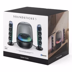 Harman/Kardon SoundSticks 5 set di altoparlanti 190 W Universale Nero 2.1 canali Bluetooth - Vista aggiuntiva 3