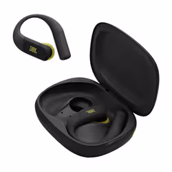 JBL Endurance Peak 4 Auricolare Wireless In-ear Sport USB tipo-C Bluetooth Nero, Marrone - Vista aggiuntiva 2