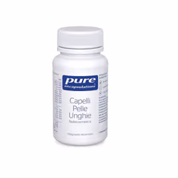 Pure Encapsulations Capelli Pelle Unghie è un integratore alimentare indicato per il benessere dei capelli, delle unghie e de ...