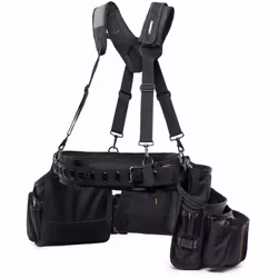 Set cintura con spallacci pro formworker tb-301-6 toughbuilt comprende: 3 tasche, cintura imbottita e spallacci imbottiti. le ...