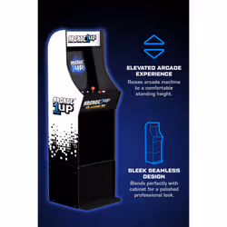 Arcade1Up GEN-R-406000 Accessorio per cabinato da sala giochi Stand Nero Legno new Arcade1Up Pac-Man Classic SE, Ms. Pac-Man Classic SE, and Mortal Kombat Classic SE ONLY - Vista aggiuntiva 5