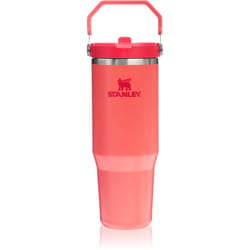 Stanley IceFlow™ Flip Straw Tumbler Hot Coral 890 ml