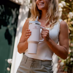 Stanley Quencher H2.0​ FlowState Tumbler 1.2L 1200 ml Rosa Acciaio inox - Vista aggiuntiva 4